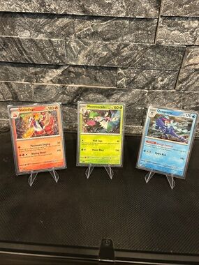Pokémon lot 3 Cosmo Holo Promos from Scarlet & Violet M/NM